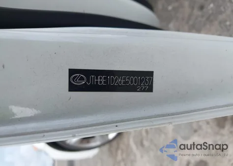 2014 Lexus Is from USA, damaged, VIN JTHBE1D26E5001237